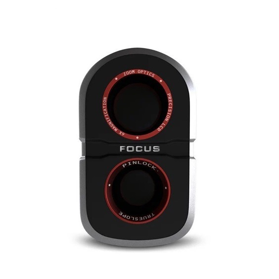 Zoom Focus S Laser Distanzmesser, schwarz/silber