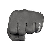 Zoom Hybrid Herren Handschuh, grau