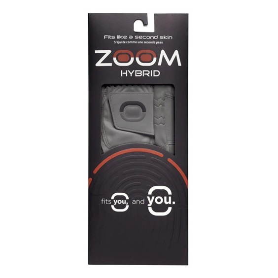 Zoom Hybrid Herren Handschuh, grau