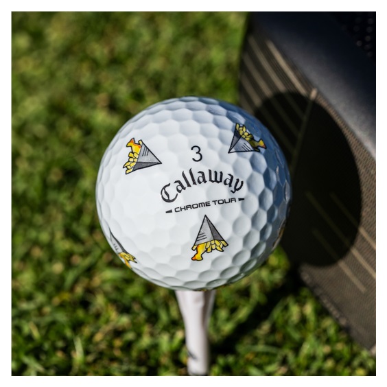 Callaway Limited Edition Chrome Tour Major Series: July Major 2026 Golfbälle