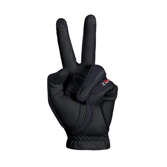 Zoom Hybrid Herren Handschuh, schwarz