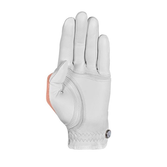 Zoom Sun Style Powernet Damen Golfhandschuh, weiss/apricotfarben