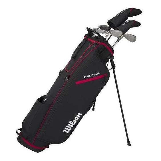 Wilson Profile Herren Golfset, Graphit, + Standbag