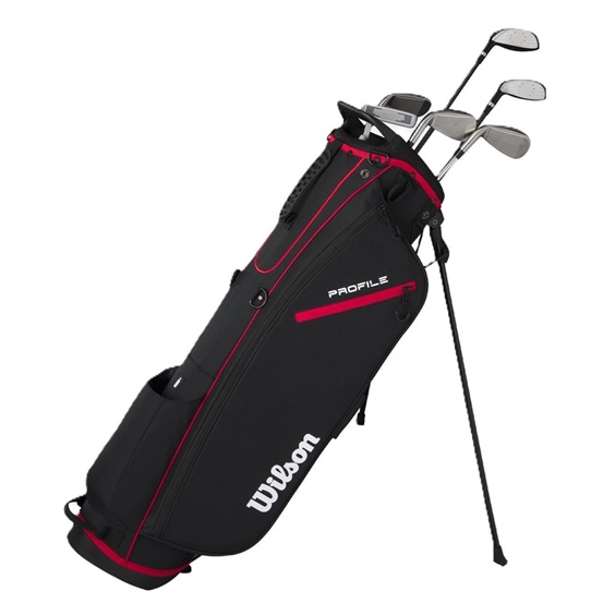 Wilson Profile Herren Golfset, Graphit, + Standbag