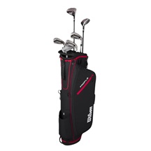Wilson Profile Herren Golfset, Graphit, + Standbag