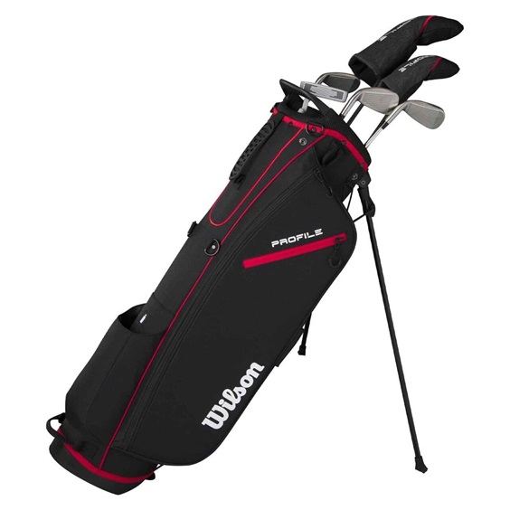 Wilson Profile Herren Halbsatz, Graphit, LH