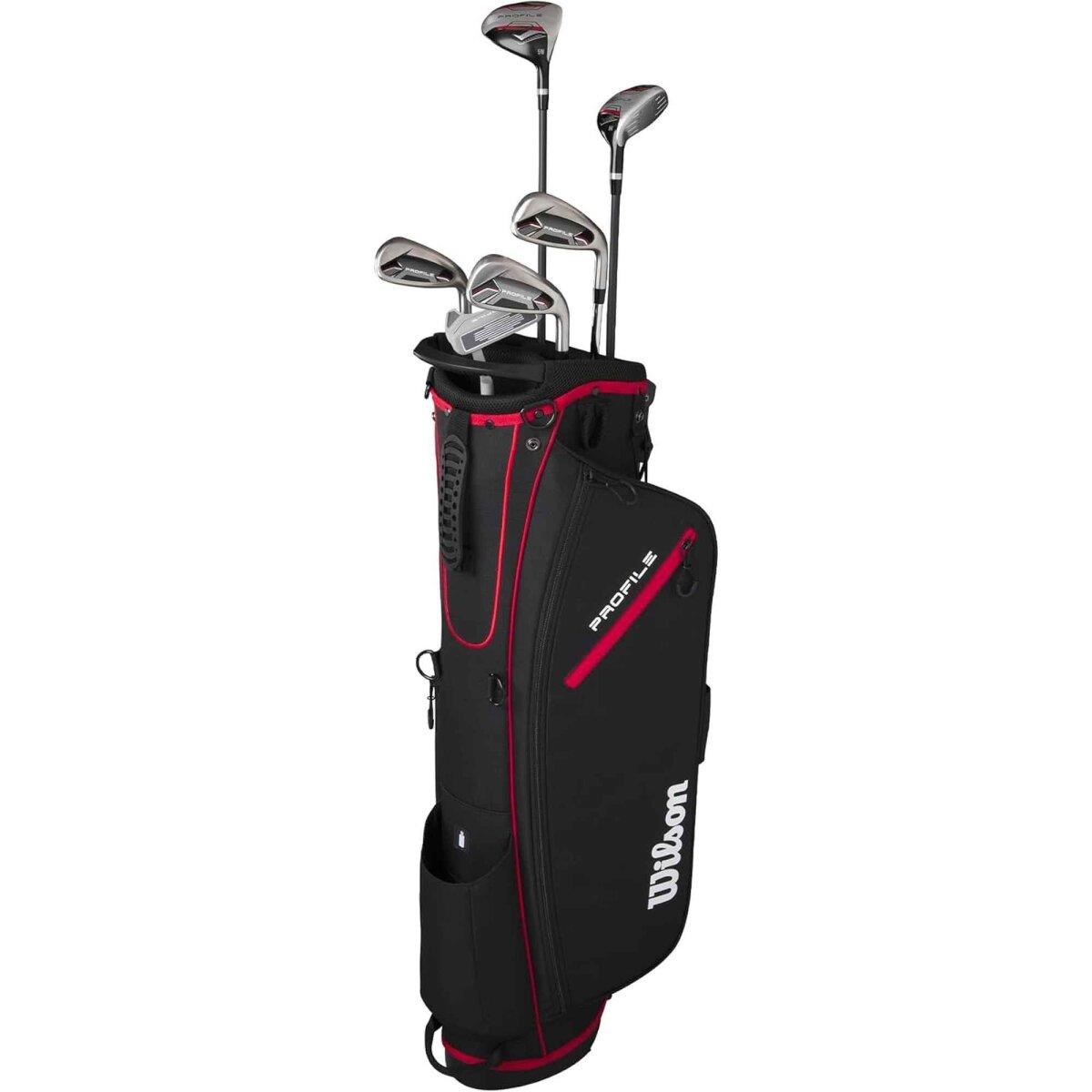 Wilson Profile Herren Halbsatz, Graphit, LH