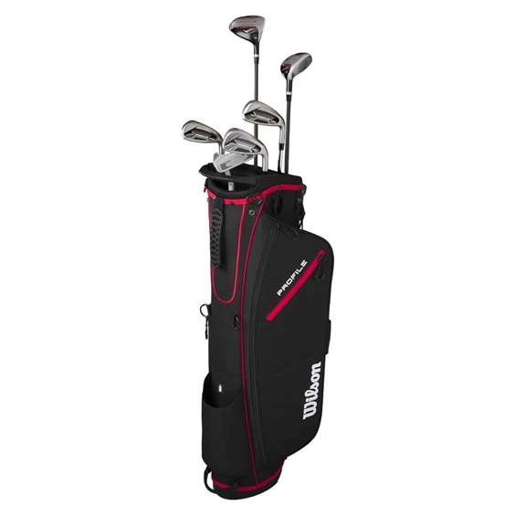 Wilson Profile Herren Halbsatz, Graphit, LH