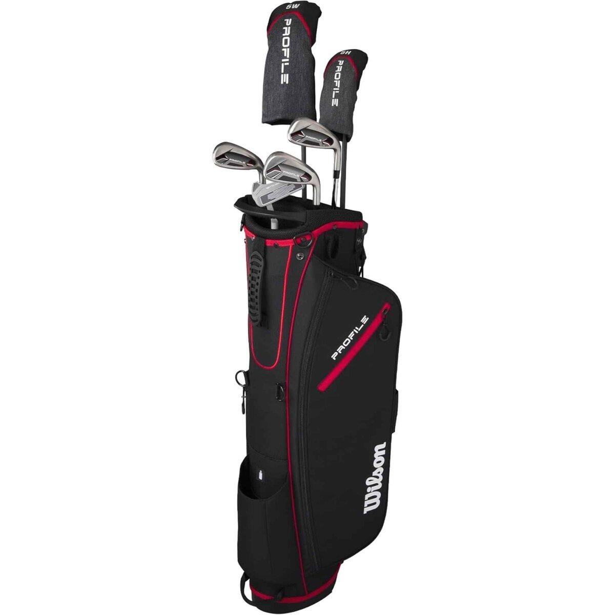 Wilson Profile Herren Halbsatz, Graphit, LH