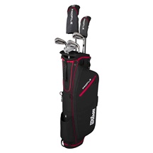 Wilson Profile Herren Halbsatz, Graphit, LH