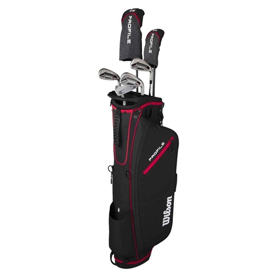 Wilson Profile Herren Halbsatz, Graphit, LH
