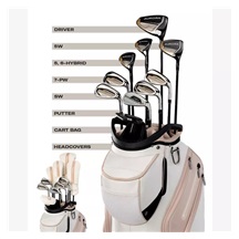 Wilson Aurora Damen Golfset + cart bag