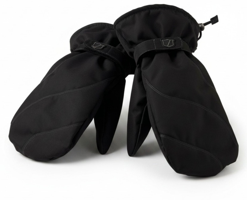 Wilson Winter Mittens Herren Handschuhe, schwarz