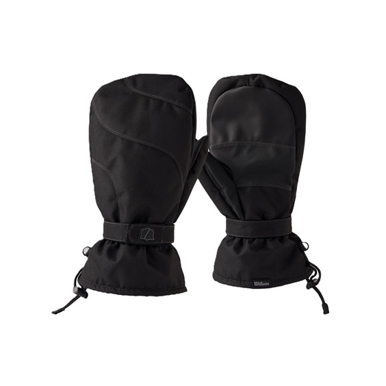 Wilson Winter Mittens Herren Handschuhe, schwarz