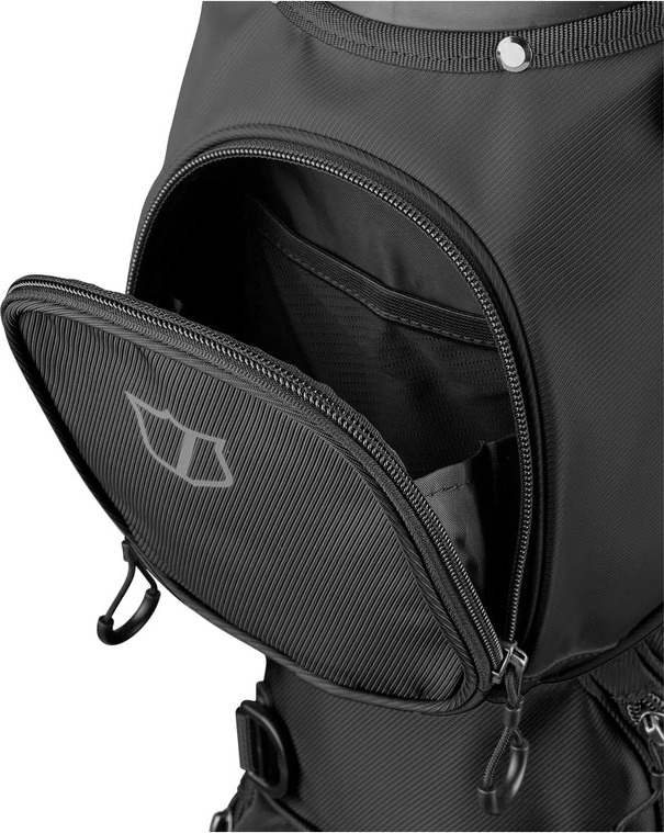 Wilson Talus 5 Stand Bag, schwarz