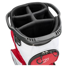 Wilson TALUS 5 Standbag, Staff Red