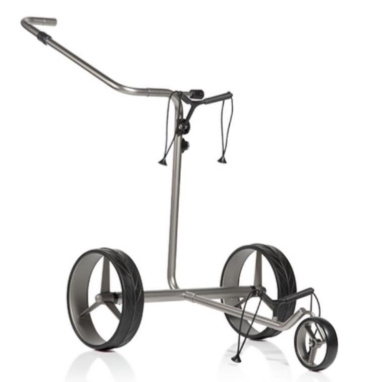 JuCad drive Stainless Steel 3.0 Elektro-Trolley, silber