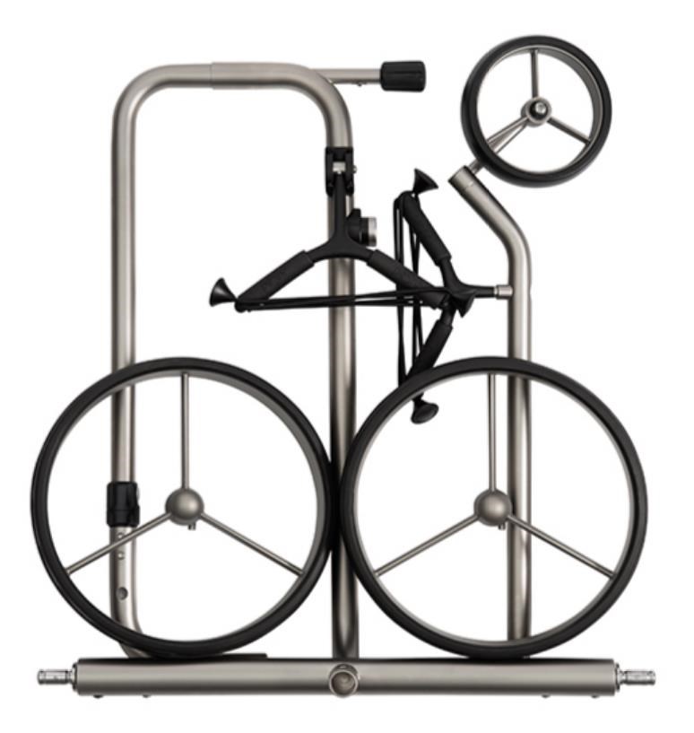 JuCad drive Stainless Steel 3.0 Elektro-Trolley, silber