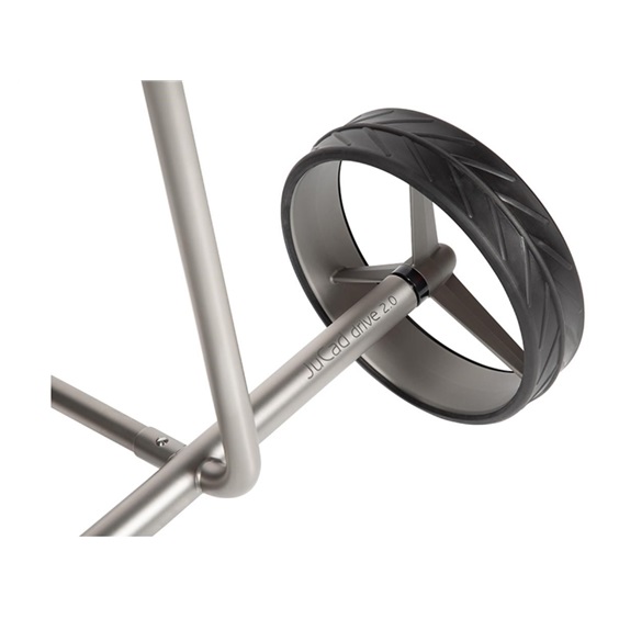JuCad drive Stainless Steel 3.0 Elektro-Trolley, silber