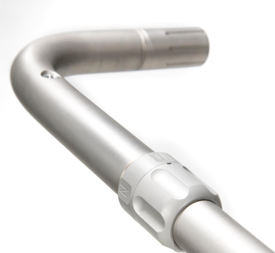 JuCad drive Stainless Steel 3.0 Elektro-Trolley, silber