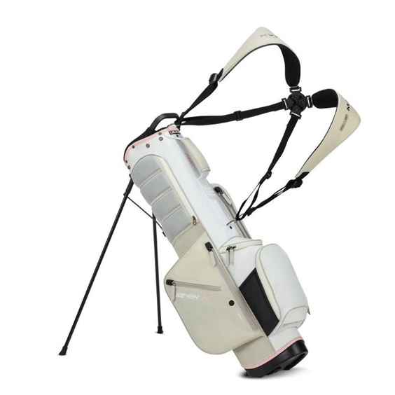 Big Max Aqua Seven H Standbag, white off/white/pink