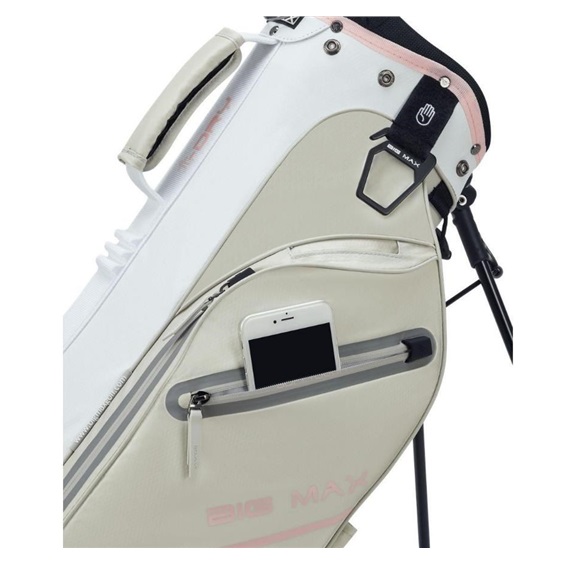 Big Max Aqua Seven H Standbag, white off/white/pink
