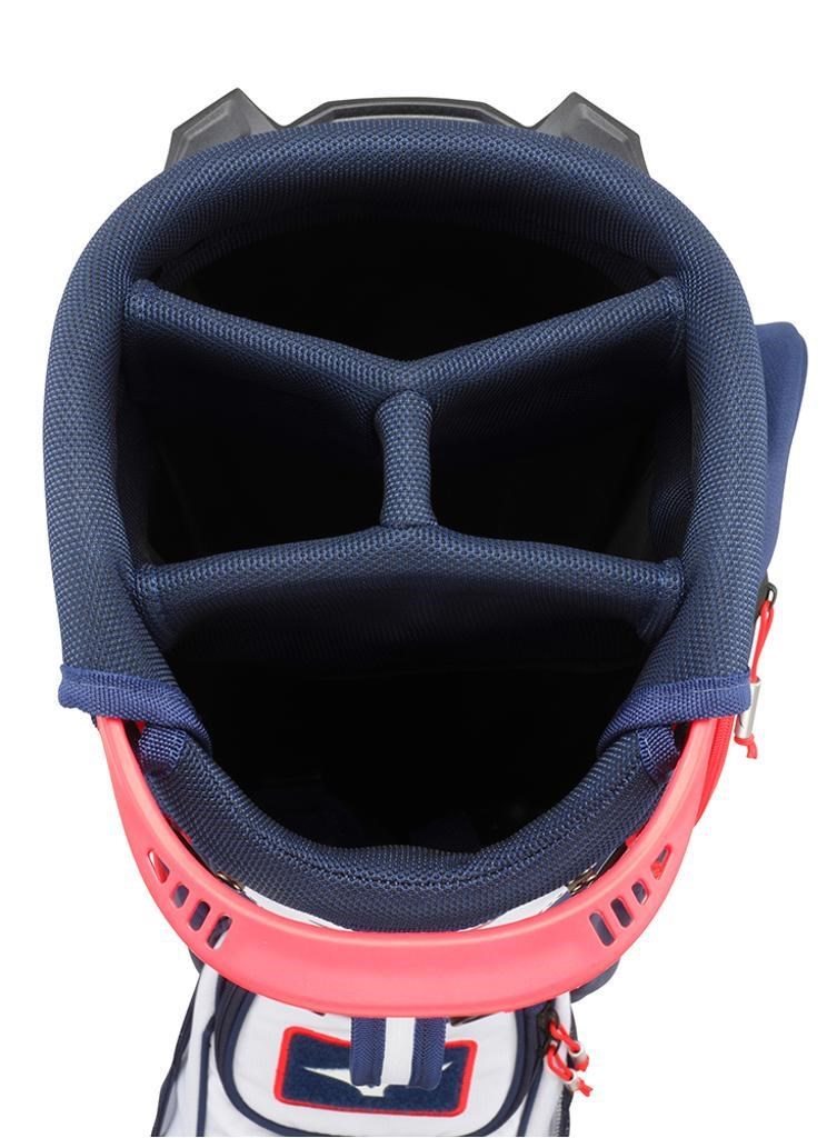 Mizuno BR-D3 Standbag, Navy/Rot