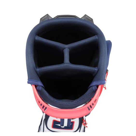 Mizuno BR-D3 Standbag, Navy/Rot