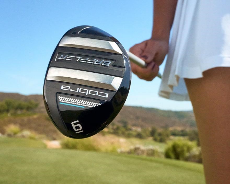Cobra BAFFLER Black Silver Damen Kombi-Schlägerset