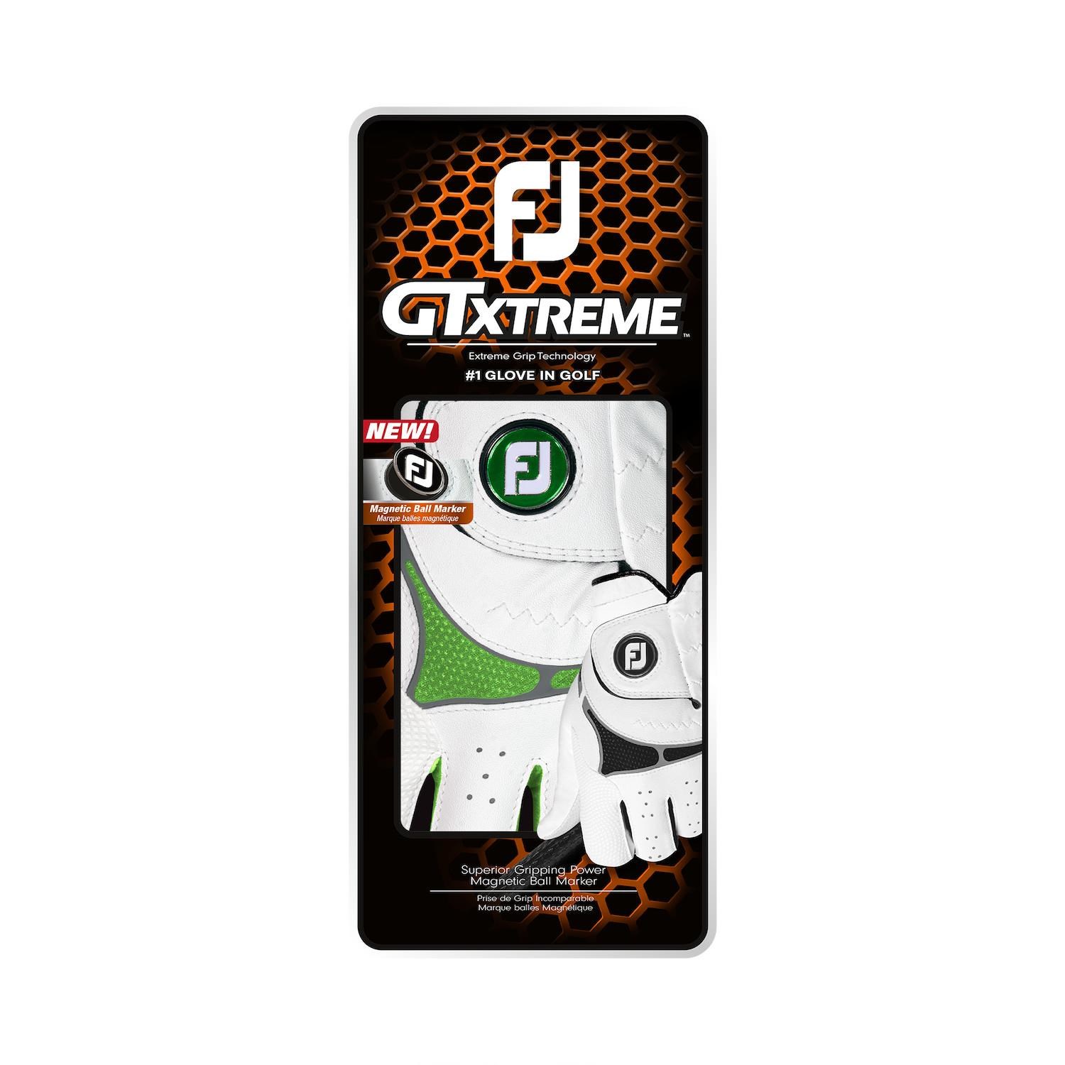 FootJoy GTxtreme Herren Golfhandschuh, weiss/grün