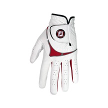 FootJoy GTxtreme Herren Golfhandschuh, weiss/rot
