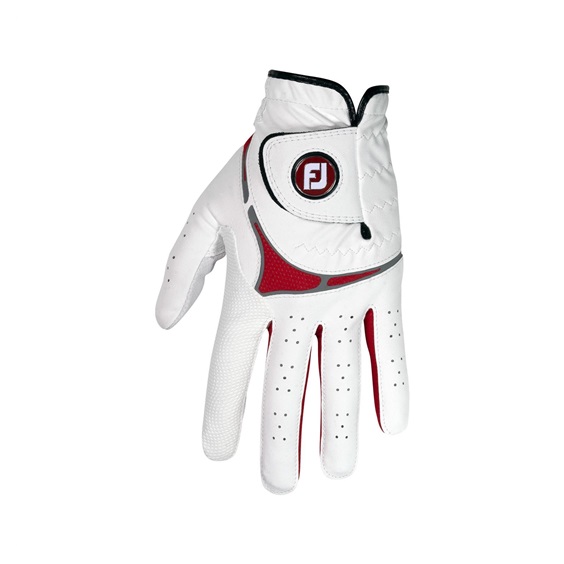 FootJoy GTxtreme Herren Golfhandschuh, weiss/rot