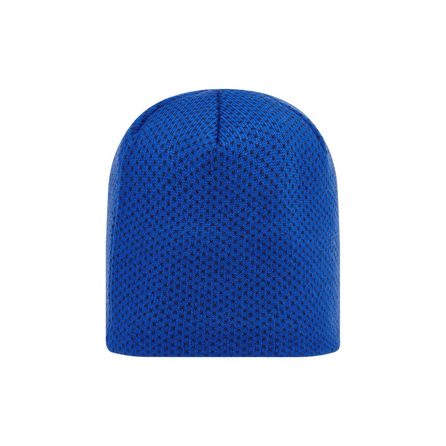 FootJoy FJ Pünktchen-Jacquard-Beanie, blau