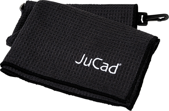 JuCad functional towel 40x80 cm Handtuch, schwarz