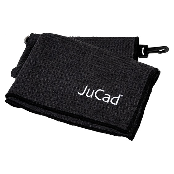 JuCad functional towel 40x80 cm Handtuch, schwarz