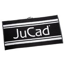 JuCad Golf Towel XXL Pro 50x100 cm Handtuch, Schwarz