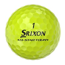 Srixon Q-Star Tour Divide Golfbälle, gelb/rot