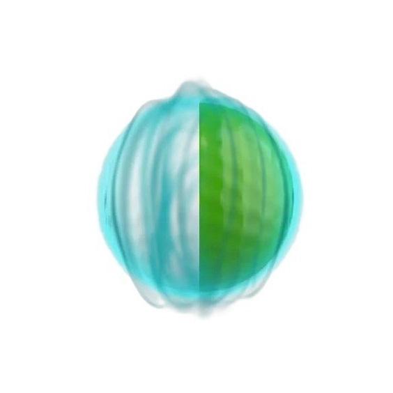 Srixon Q-Star Tour Divide Golfbälle, gelb/rot