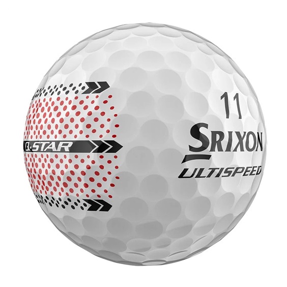 Srixon Q-Star Ultispeed Trackline Golfbälle