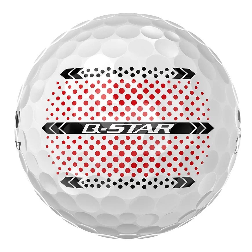 Srixon Q-Star Ultispeed Trackline Golfbälle