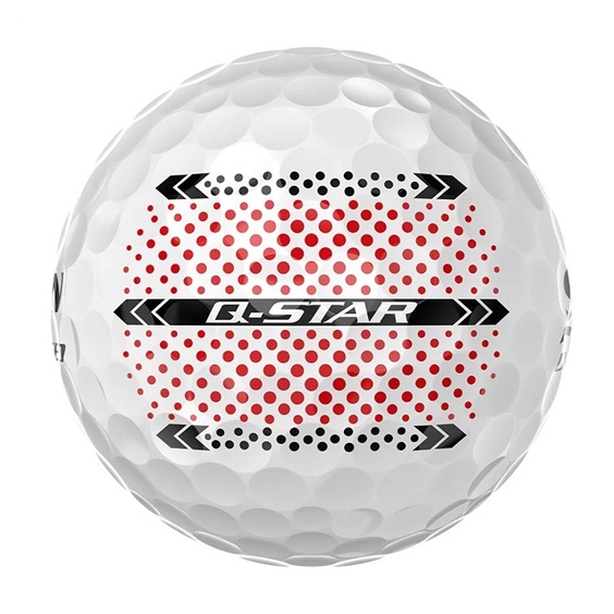 Srixon Q-Star Ultispeed Trackline Golfbälle