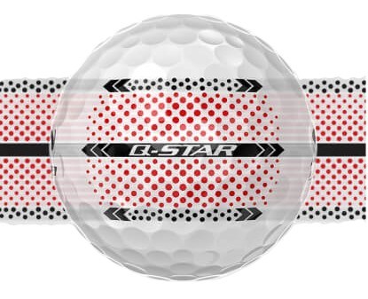 Srixon Q-Star Ultispeed Trackline Golfbälle