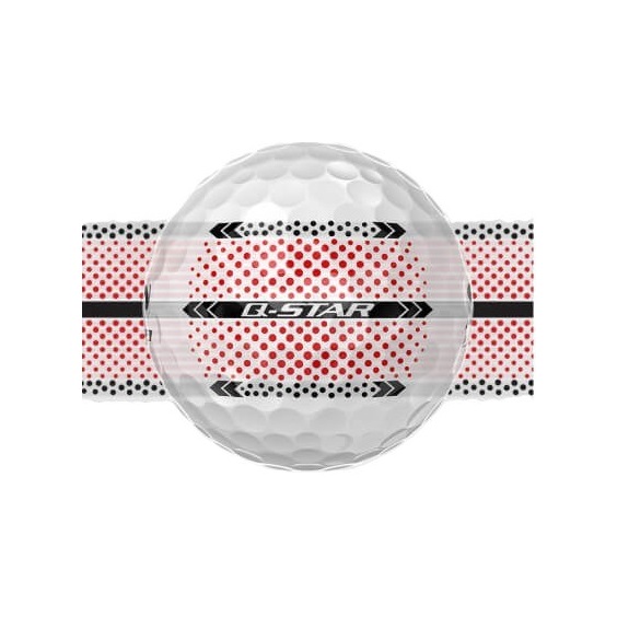 Srixon Q-Star Ultispeed Trackline Golfbälle