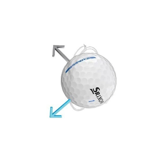 Srixon AD333 Golfbälle, gelb