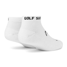 Travis Mathew Golf Sucks Ankle unisex socken, 1paar, weiss