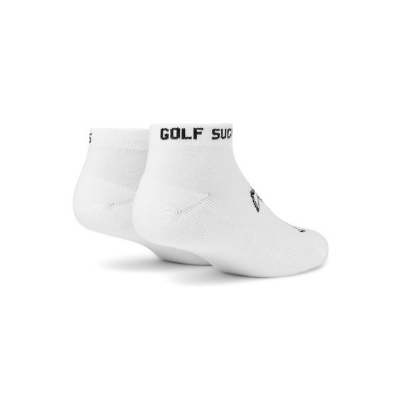 Travis Mathew Golf Sucks Ankle unisex socken, 1paar, weiss