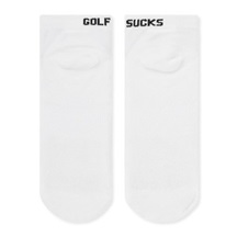 Travis Mathew Golf Sucks Ankle unisex socken, 1paar, weiss
