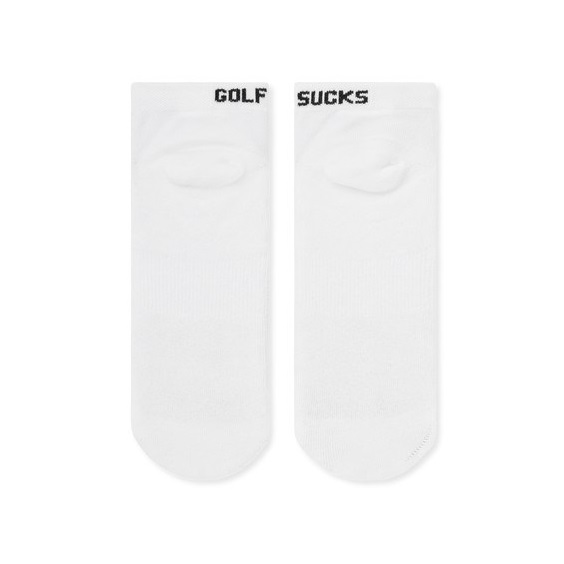 Travis Mathew Golf Sucks Ankle unisex socken, 1paar, weiss