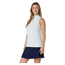 Callaway Rib Play Sleeveless Damen Poloshirt, salt air
