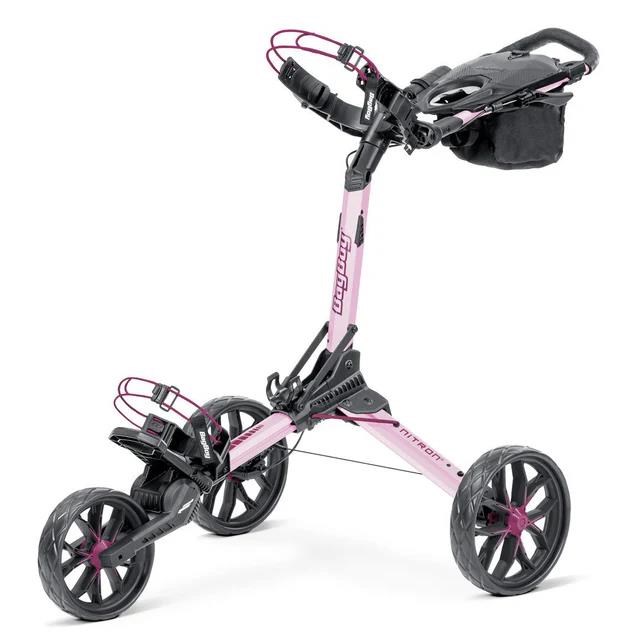 Bag Boy Nitron Auto-Open manueller Trolley, pink/wine